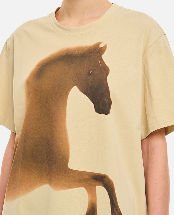 Stella McCartney FADED HORSES T-SHIRT Offerta Anniversario