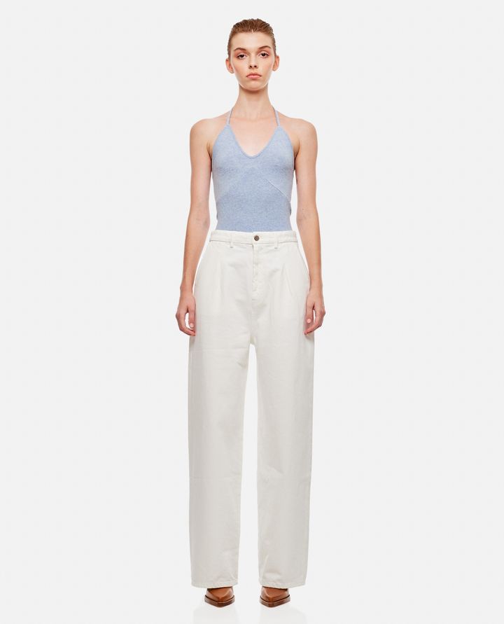 Loulou Studio PANTALONI IN DENIM A GAMBA LARGA Online