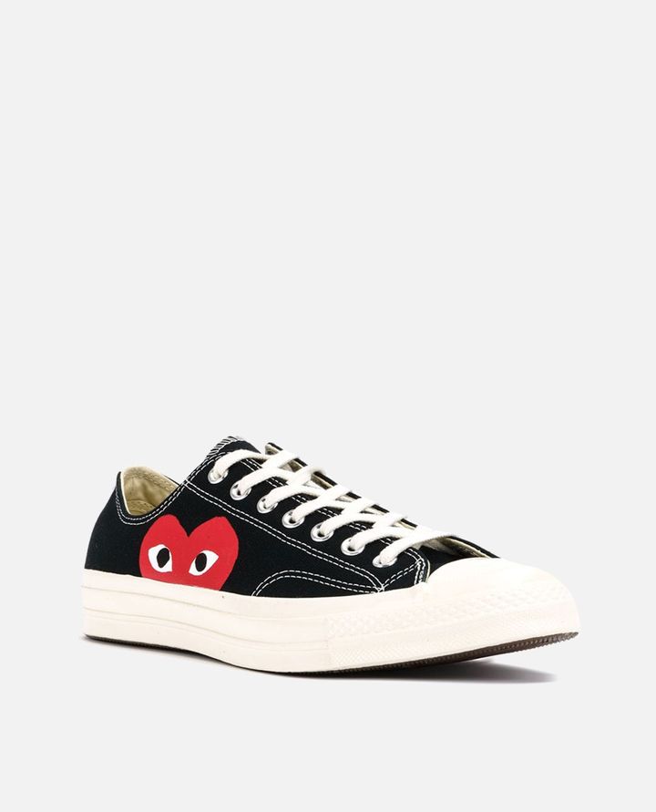 Comme Des Garçons Play COMME DES GARÇONS X CONVERSE LOW-TOP SNEAKERS Outlet