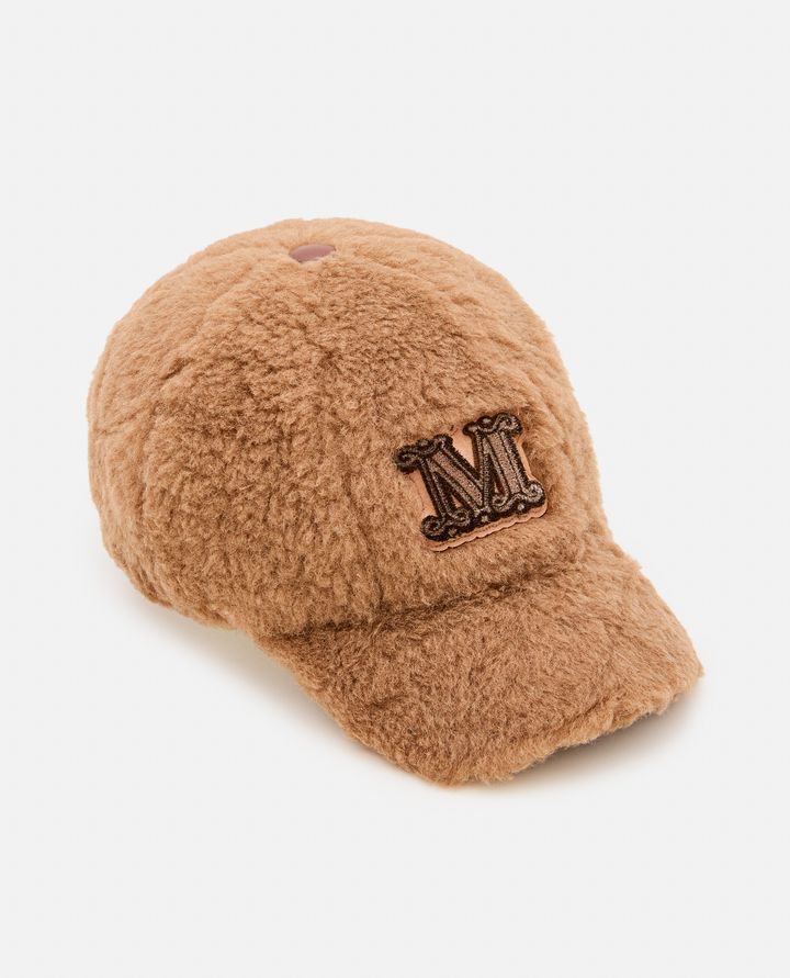 Max Mara EDIT TEDDY BERRETTO CON VISIERA Sconto di tempo limitato