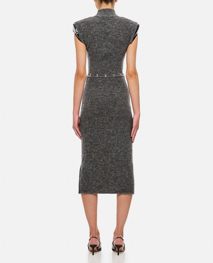 Sportmax ALBINO ABITO CUT-OUT MOHAIR Offerta Giorno del Papà