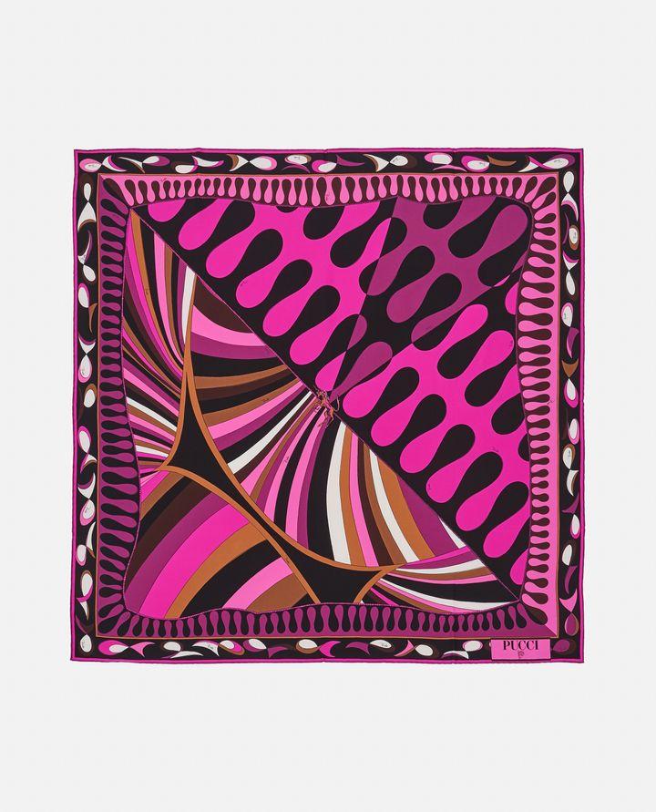 Emilio Pucci 90X90 FOULARD IN TWILL DI SETA Italia