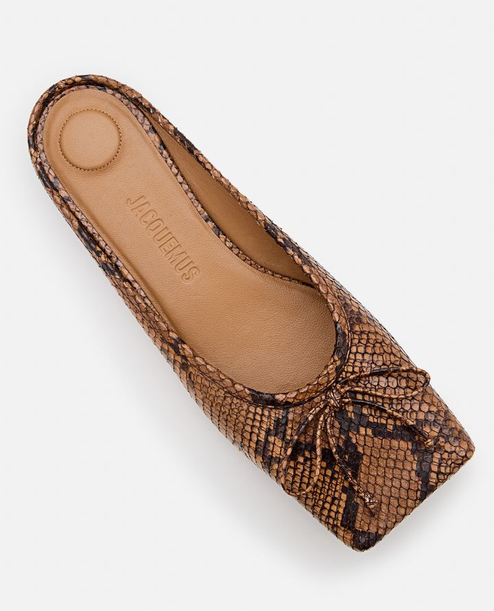 Jacquemus LES MULES PLATES SABOT BALLET FLATS Qualità