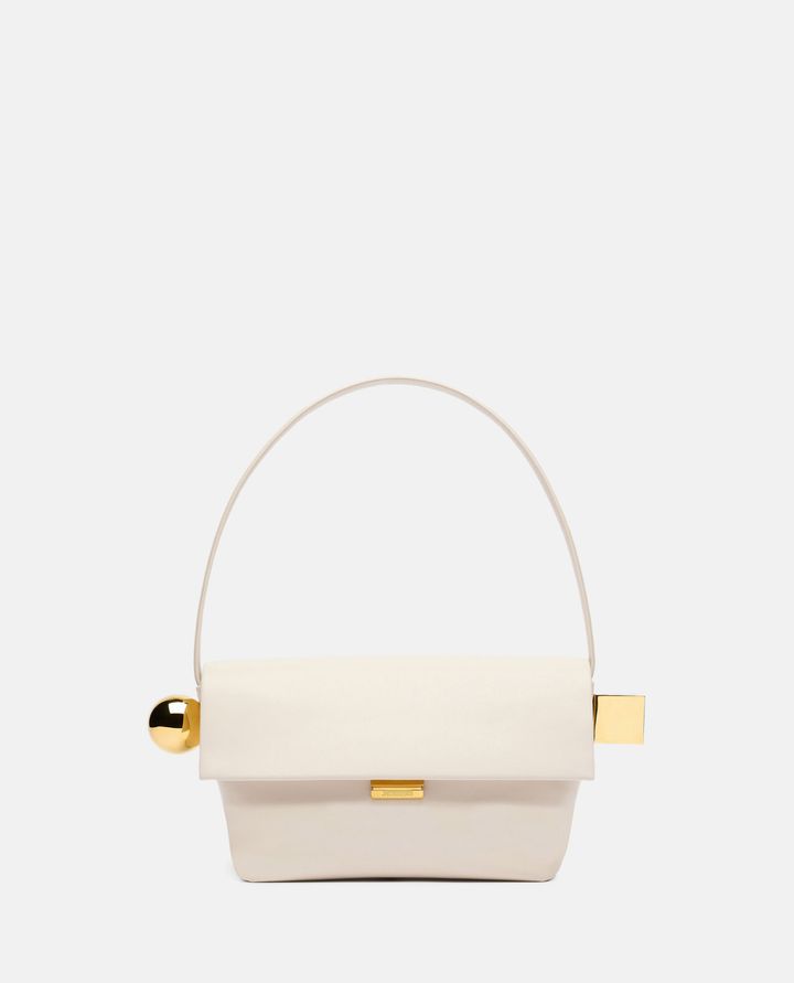 Jacquemus LE ROND CARRE BORSA A SPALLA IN PELLE Promozione