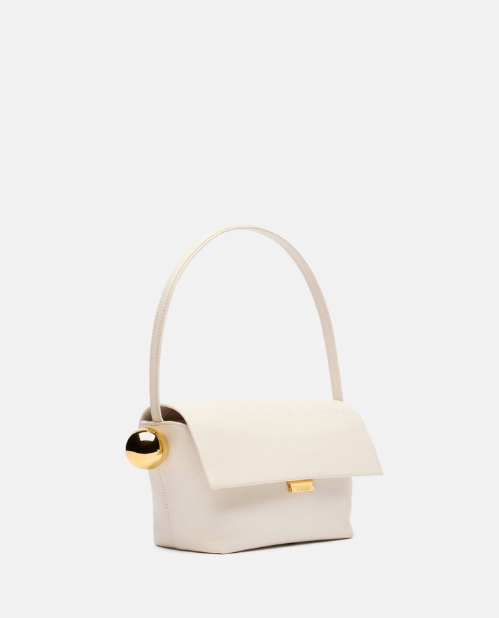Jacquemus LE ROND CARRE BORSA A SPALLA IN PELLE Promozione