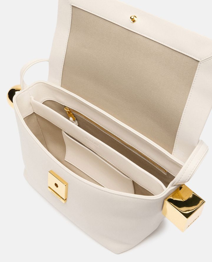 Jacquemus LE ROND CARRE BORSA A SPALLA IN PELLE Promozione