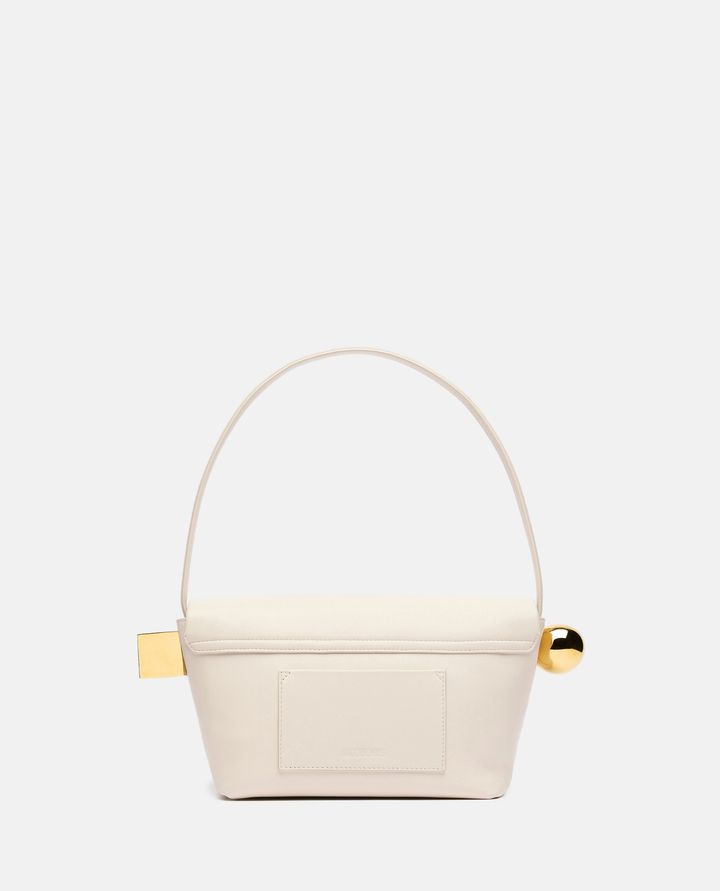 Jacquemus LE ROND CARRE BORSA A SPALLA IN PELLE Promozione