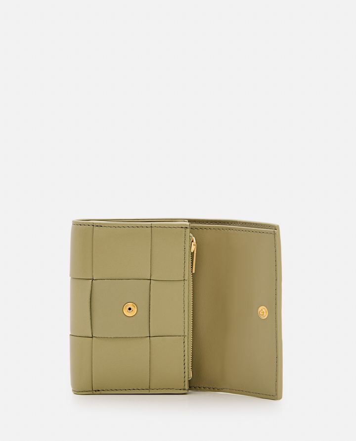 Bottega Veneta TRI-FOLD LEATHER WALLET Negozi Online