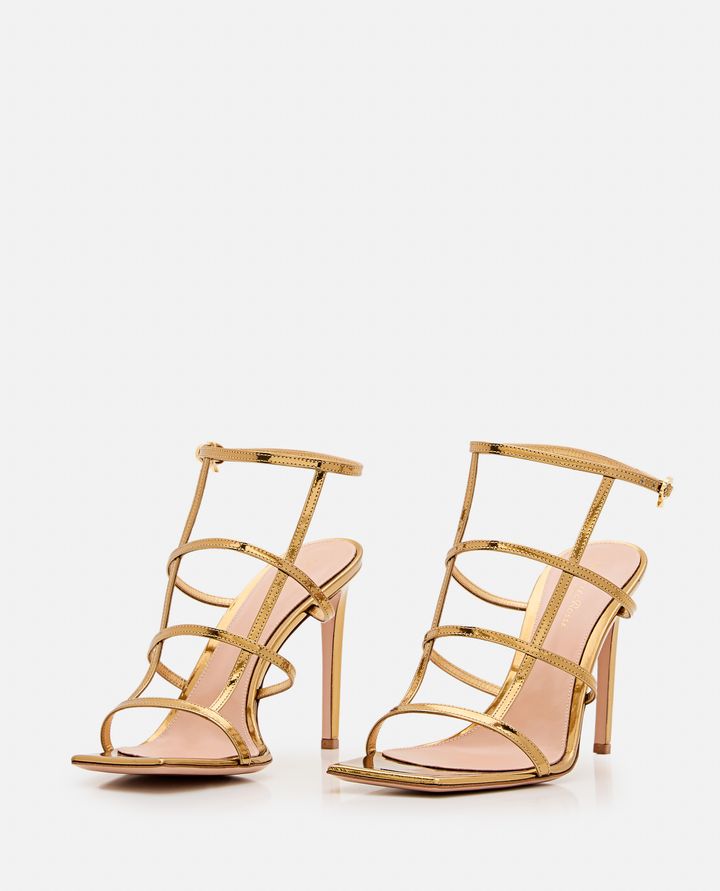 Gianvito Rossi SANDALI CON TACCO IN PELLE LETAL Fino Al -60%