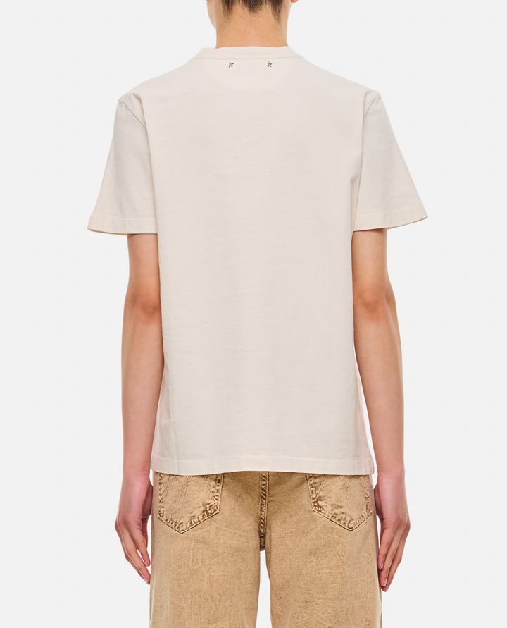 Golden Goose T-SHIRT IN JERSEY DI COTONE Sottocosto