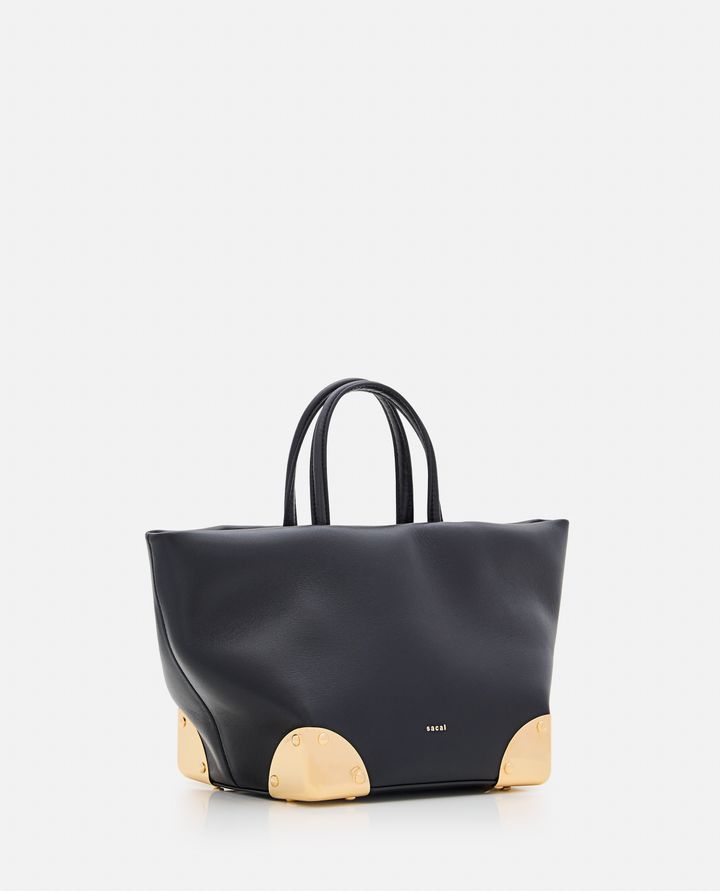 Sacai BORSA TOTE CON DETTAGLI IN METALLO Vendita Calda