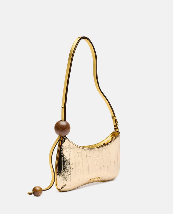 Jacquemus LE BISOU PERLE BORSA A SPALLA IN PELLE Offerta Pasqua