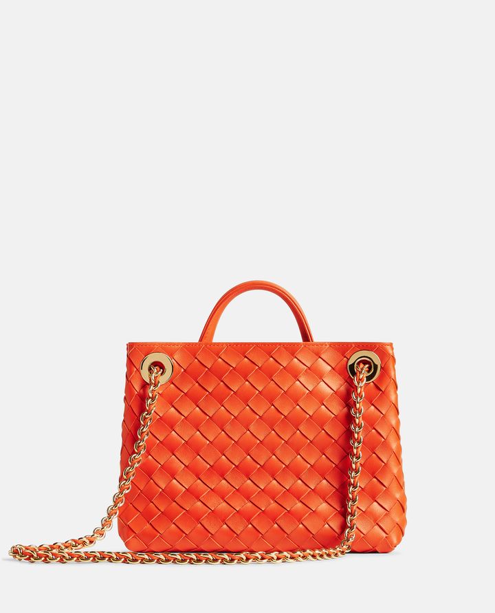 Bottega Veneta ANDIAMO BORSA PICCOLA IN PELLE Vendita calda