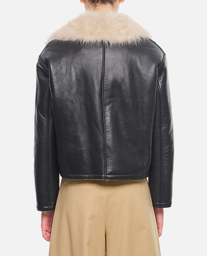 Durazzi Milano GIACCA BIKER IN SHEARLING Offerte giornaliere