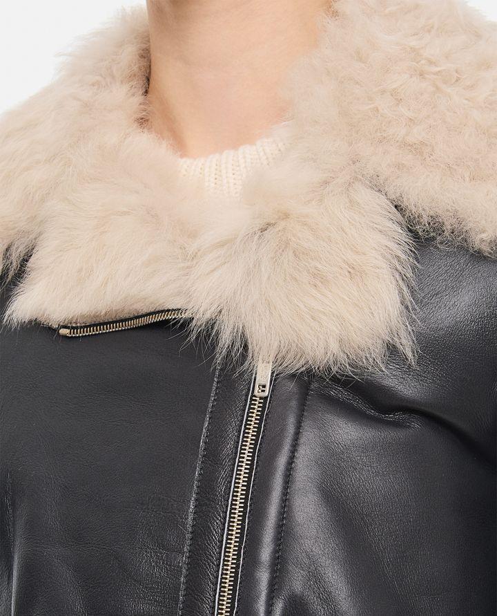 Durazzi Milano GIACCA BIKER IN SHEARLING Offerte giornaliere
