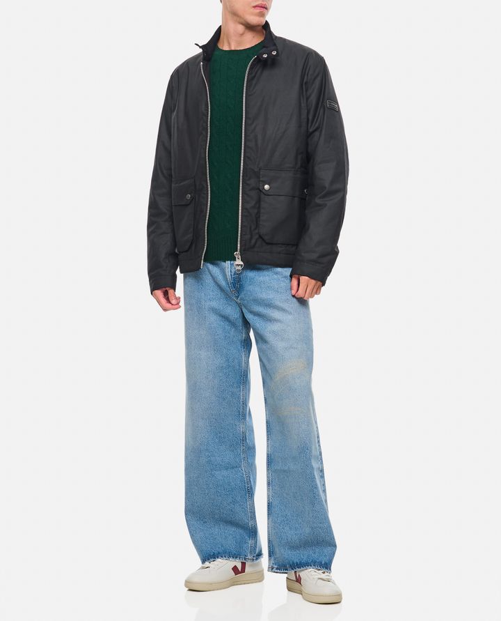 Barbour International LUTLAW HARRINGTON GIACCA CERATA Fino al 65% di sconto