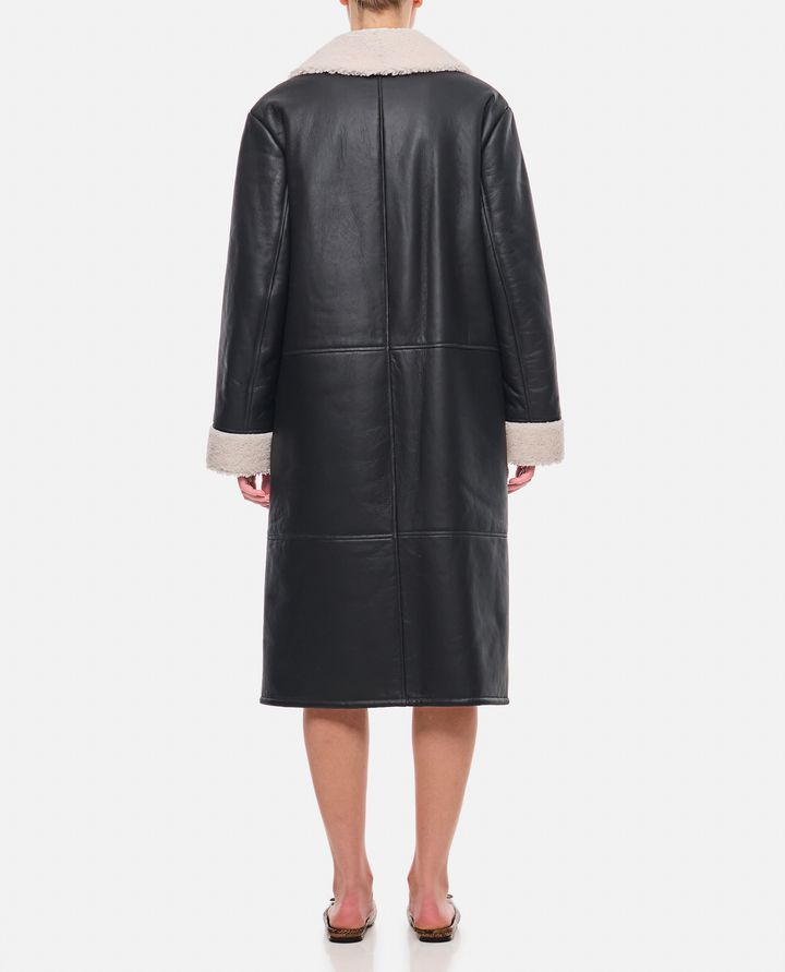 Loulou Studio ELBE CAPPOTTO SHEARLING Nuovo
