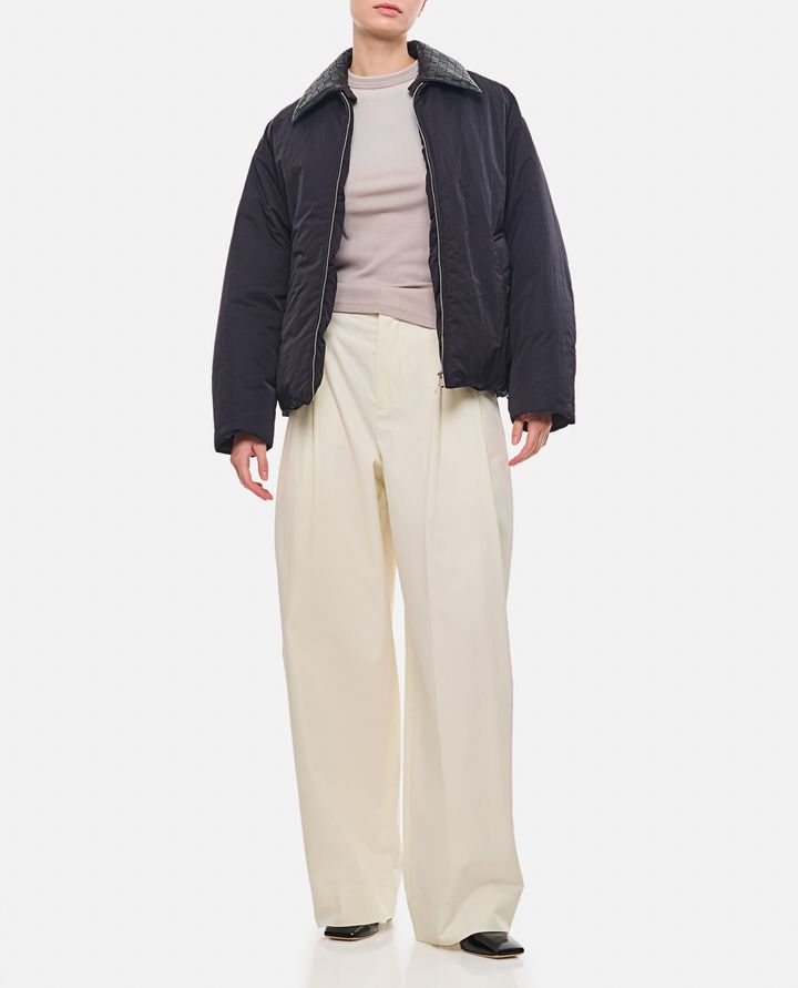 Bottega Veneta PANTALONI IN COTONE A GAMBA LARGA Promozione