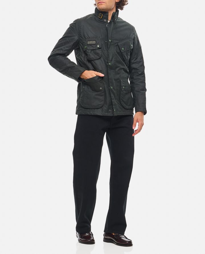Barbour International GIACCA CERATA CON TASCHE Convenienza