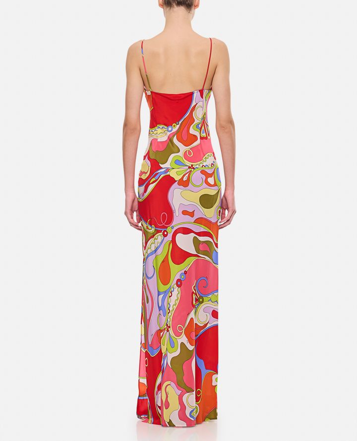 Emilio Pucci ABITO LUNGO IN CREPE DE CHINE Fornitura limitata