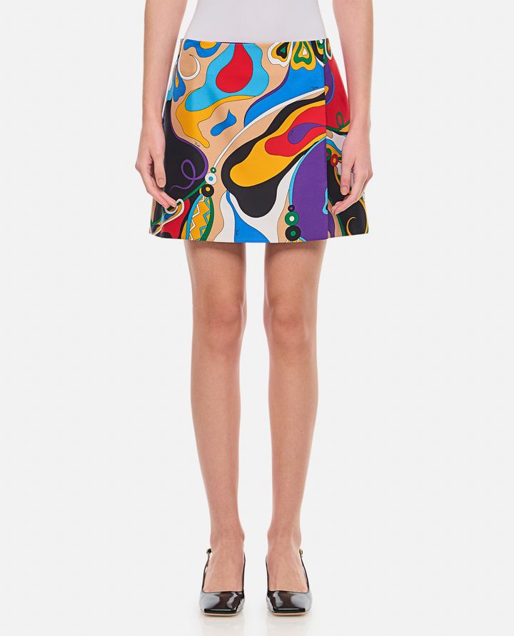 Emilio Pucci GONNA IN TWILL DI SETA