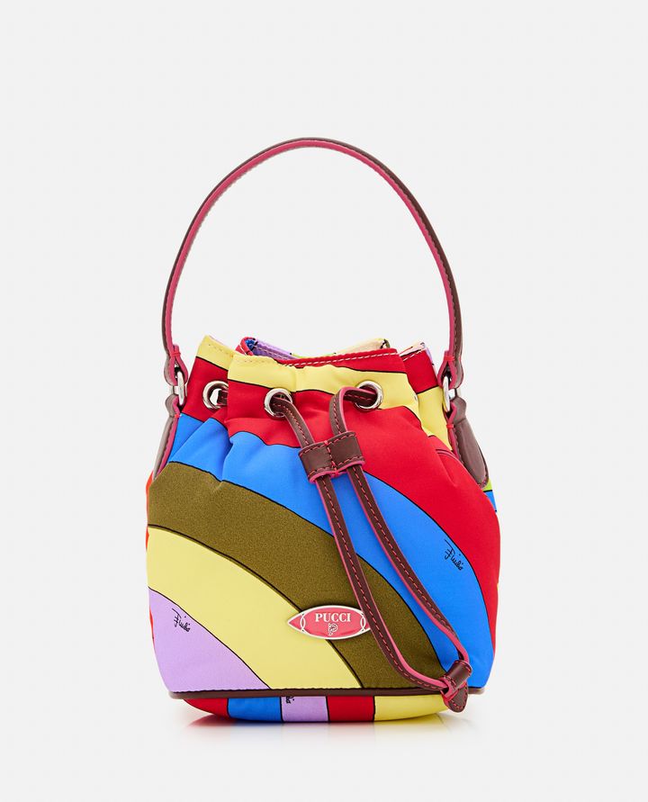 Emilio Pucci BORSA A SECCHIELLO IN NYLON PICCOLA Ultimi tre giorni