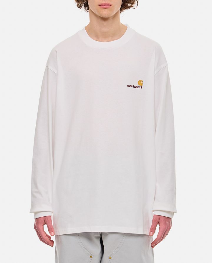 Carhartt WIP MAGLIA MANICHA LUNGA CON LOGO Promozione temporanea