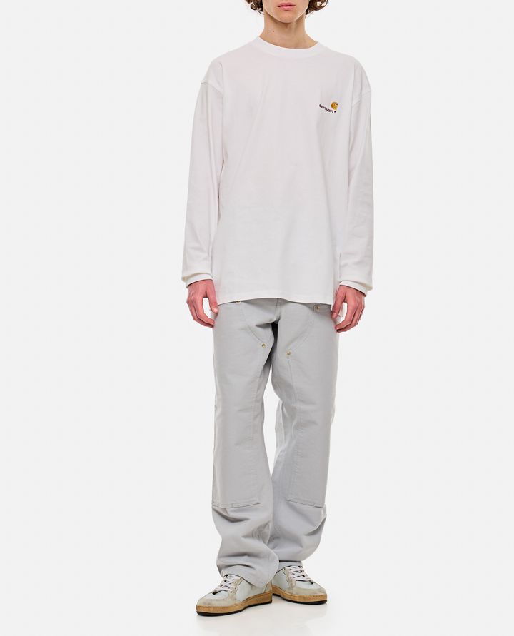 Carhartt WIP MAGLIA MANICHA LUNGA CON LOGO Promozione temporanea
