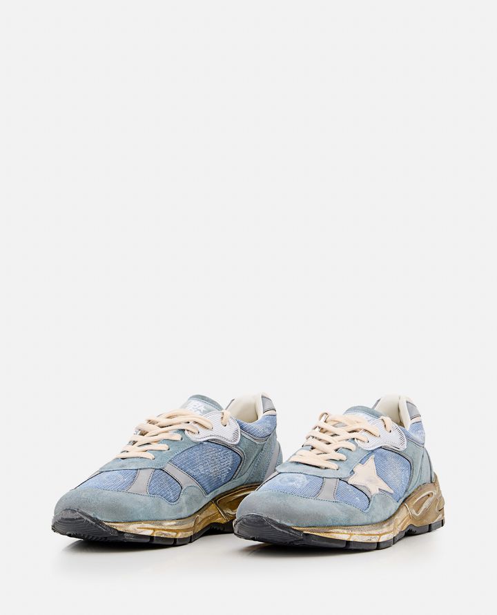 Golden Goose RUNNING DAD NET AND SUEDE SNEAKERS Fino al 60% di sconto
