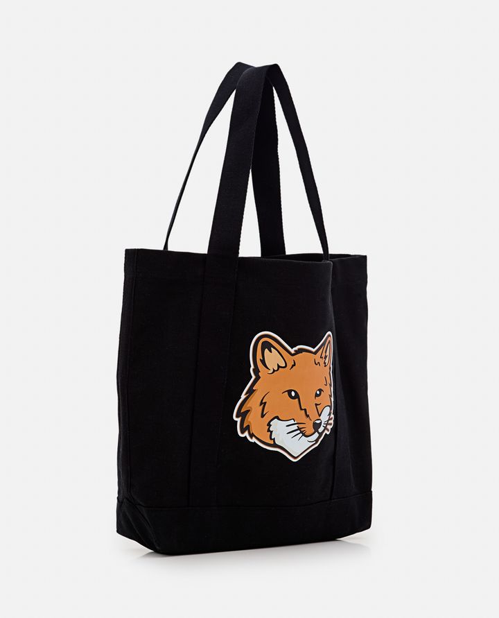 Maison Kitsuné BORSA TOTE CON VOLPE Fino al 65% di sconto
