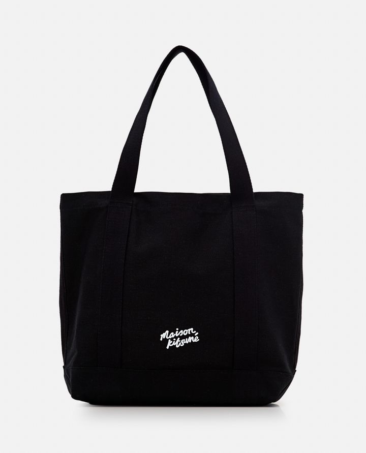 Maison Kitsuné BORSA TOTE CON VOLPE Fino al 65% di sconto