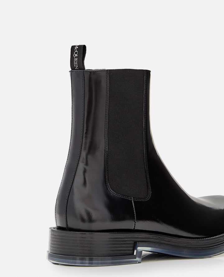 Alexander McQueen STIVALETTI CHELSEA Sostegno trimestrale