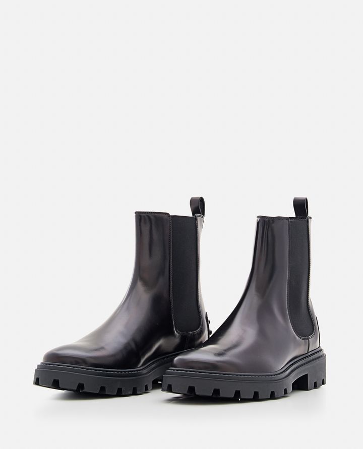 Tod's STIVALI CHELSEA IN VERNICE Esporta salva