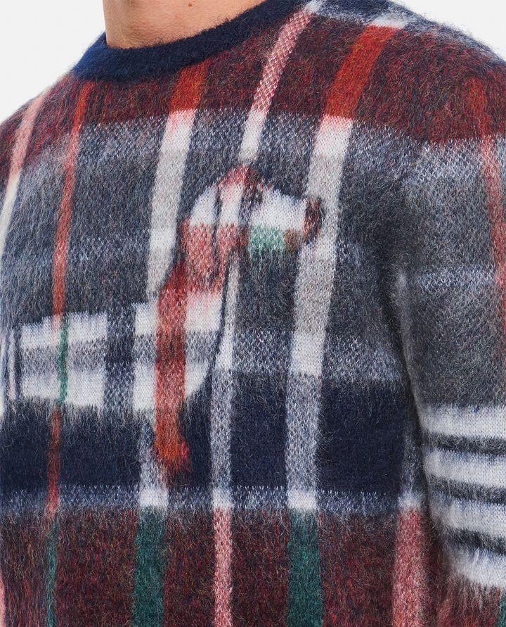 Thom Browne HECTOR TARTAN PULLOVER Soddisfazione Garantita