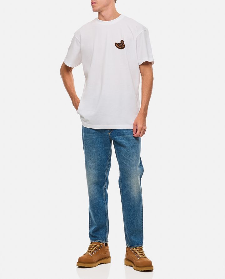 Carhartt WIP T-SHIRT IN COTONE BROWN DUCKS Acquista Ora