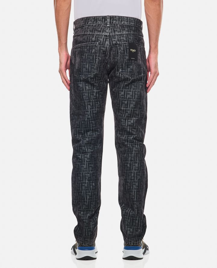 Fendi DENIM CON LOGO FF Consegna Veloce