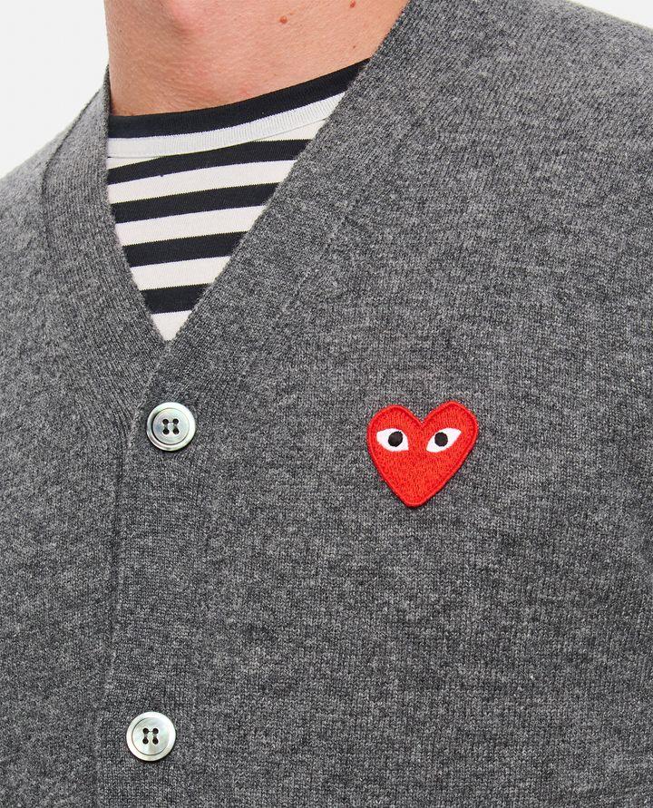 Comme Des Garçons Play CARDIGAN CON LOGO Convenienza