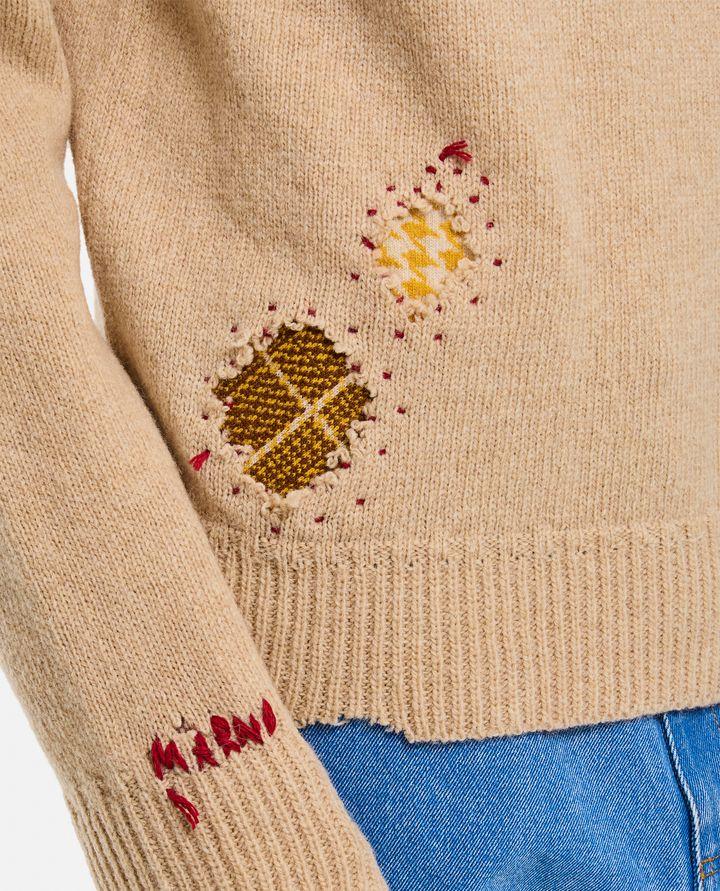 Marni MAGLIA GIROCOLLO IN LANA VERGINE Vendita calda