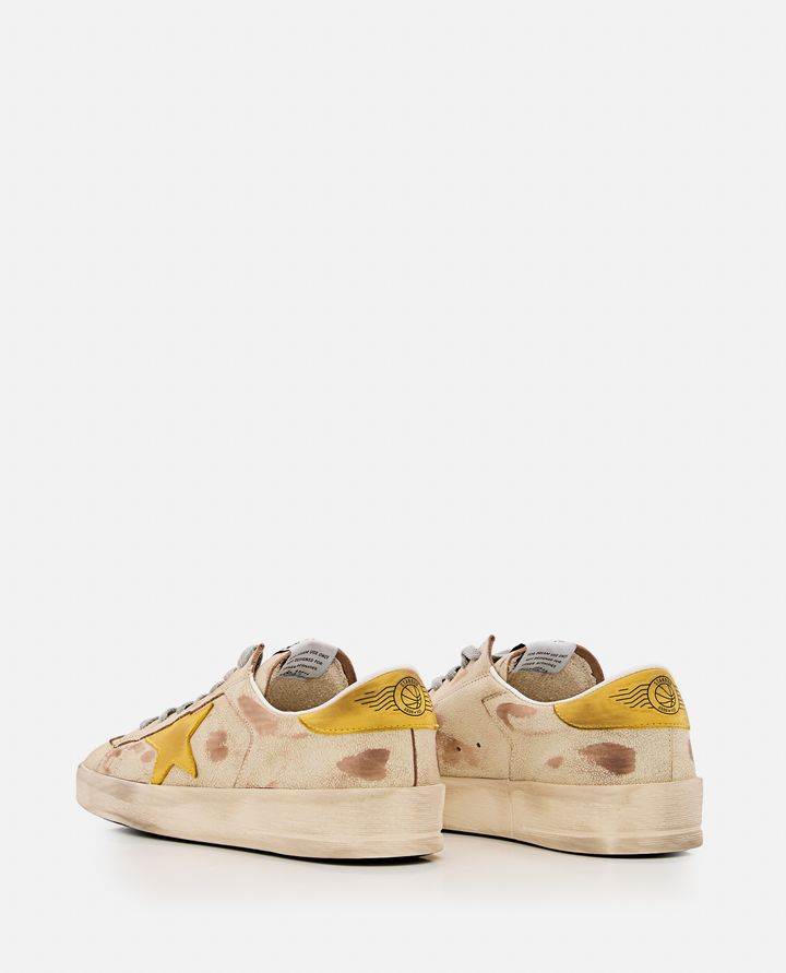 Golden Goose STARDAN LEATHER SNEAKERS Offerta temporanea
