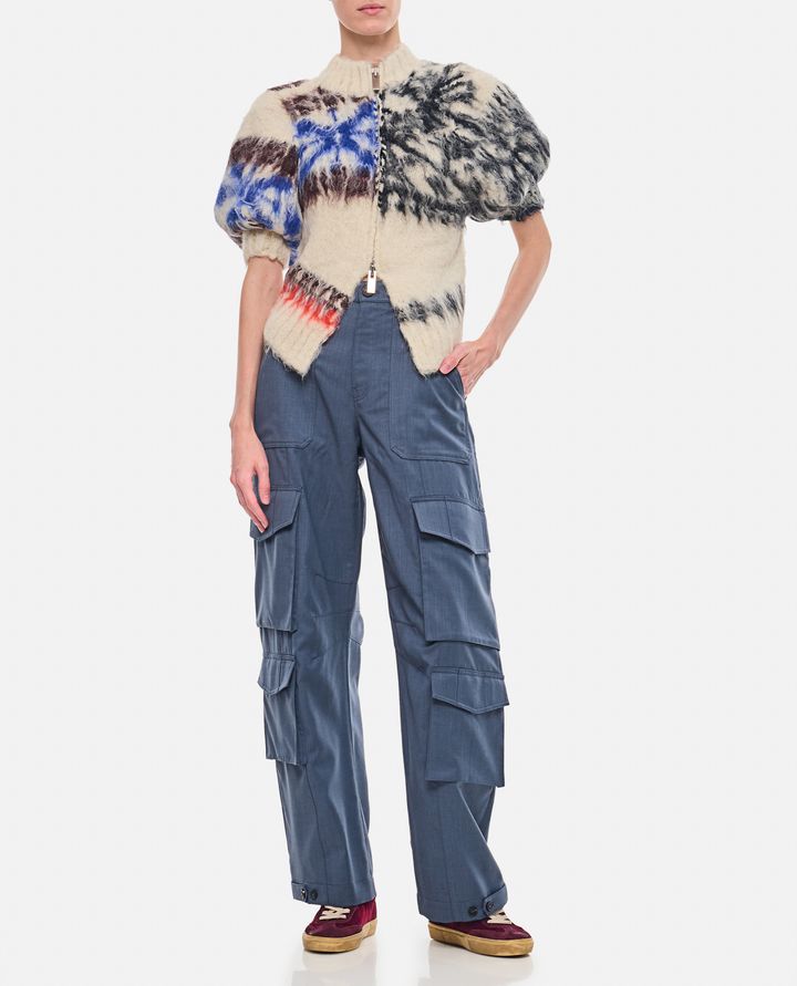 Sacai BLOUSON IN MAGLIA FANTASIA Lightning offer