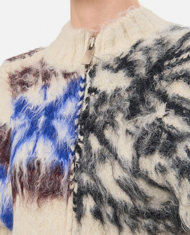 Sacai BLOUSON IN MAGLIA FANTASIA Lightning offer