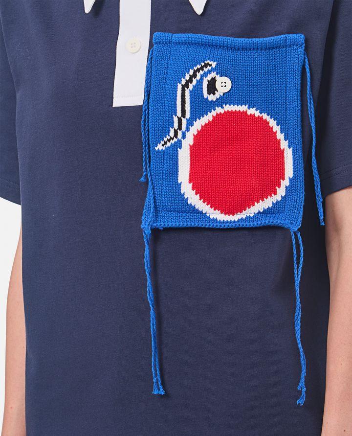 Charles Jeffrey Loverboy POLO DA RUGBY CON PATCH IN MAGLIA Bestseller