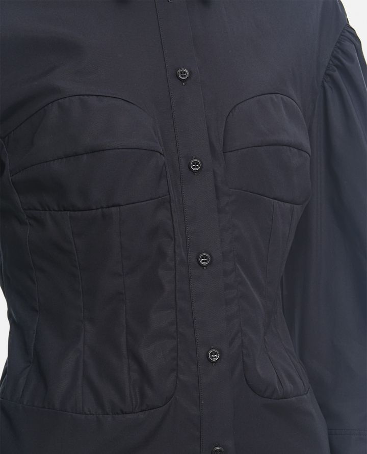 Simone Rocha CAMICIA CON CUCITURA CORSETTO Sconti VIP