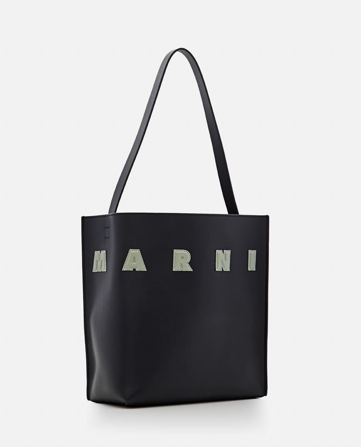 Marni PICCOLA BORSA IN PELLE MUSEO HOBO Sostegno trimestrale