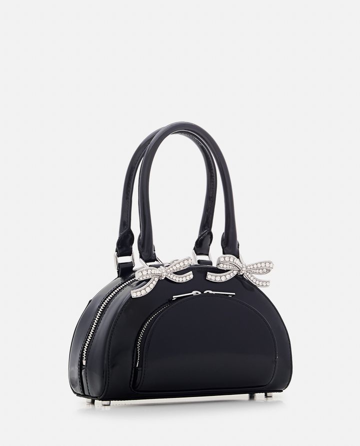 Self-Portrait MINI BORSA TOTE CURVA IN PELLE 50% di sconto con spedizione gratuita