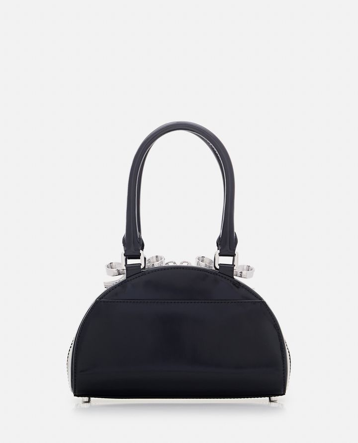 Self-Portrait MINI BORSA TOTE CURVA IN PELLE 50% di sconto con spedizione gratuita
