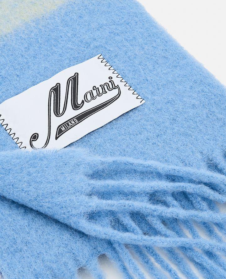 Marni SCIARPA A RIGHE CON LOGO E FRANGE 2025
