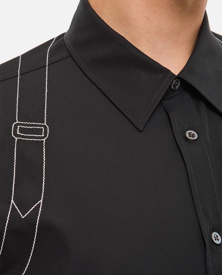 Alexander McQueen RESPONSIBLE CAMICIA IN COTONE Spedizione Gratuita