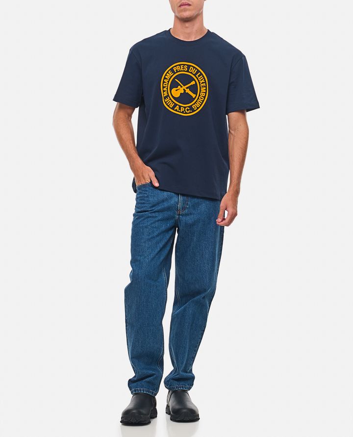 A.P.C. BOXY GUITARE T-SHIRT Flash Sale