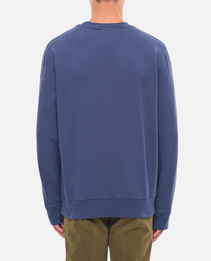 Maison Kitsuné FELPA GIROCOLLO CON VOLPE Offerta esclusiva
